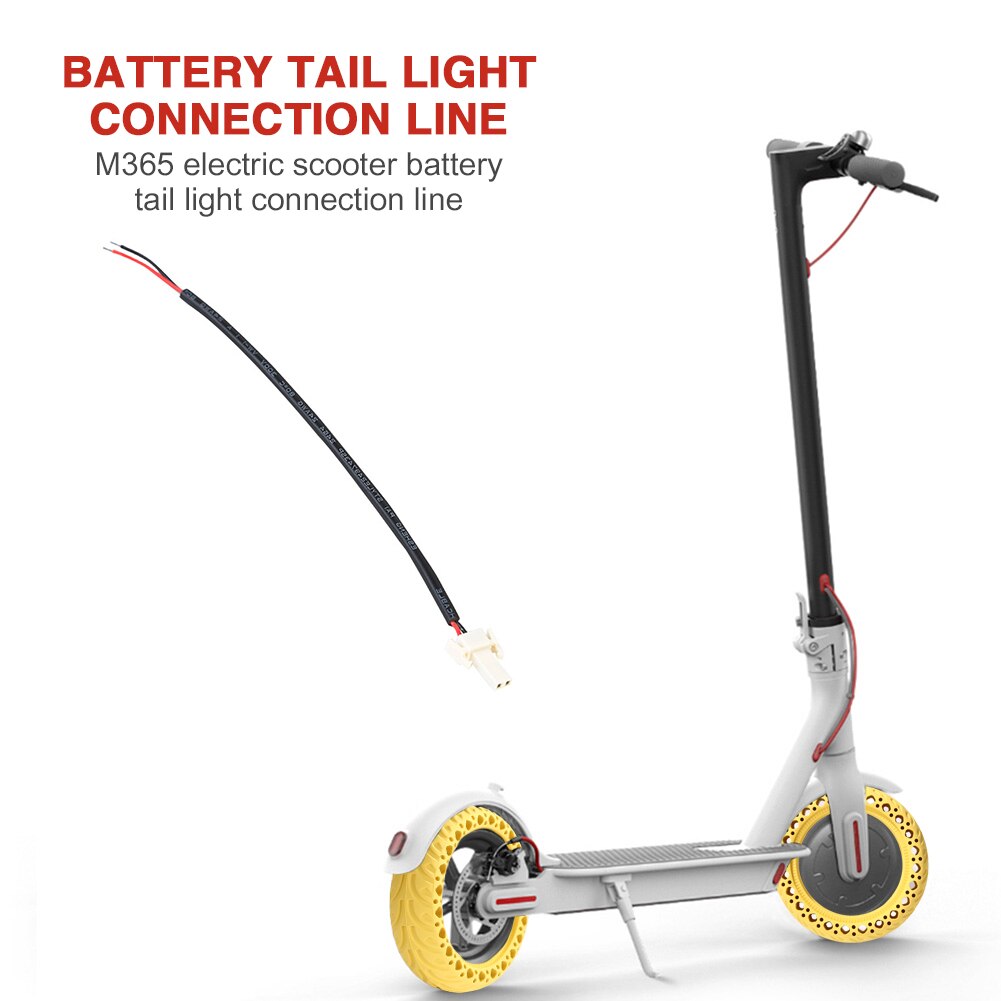 Udskiftning baglygte kabel led batteri elektrisk scooter udendørs e-cykel bil sportsunderholdning til xiaomi  m365