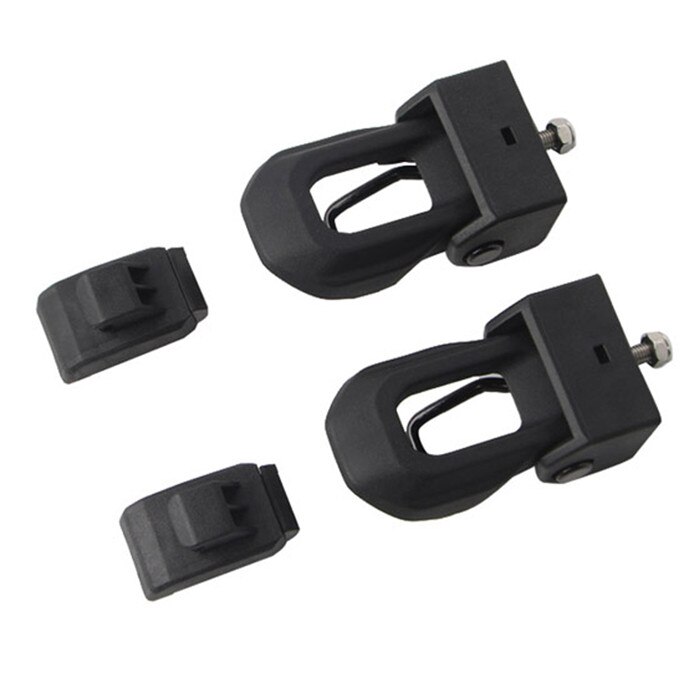 For Jeep Wrangler Accessories Black Anti-Theft Hood Lock Assembly Locking Hood Catch Latches For Jeep Wrangler JL: without key