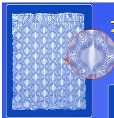 Express Filling Bag Bale Inflatable Bag Anti-fall Bubble Wrap Thicken Air Column Bag Coil Shockproof Package Material: Big bubble 40x32cm