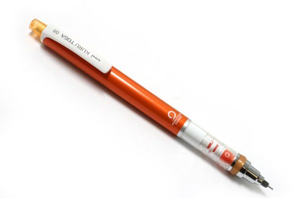 2 stk / lot uni m5-450 kontinuerlig blyblyant kuru / toga skrivning automatisk roterende bly studerende automatisk blyant 0.5mm: Som billede 4