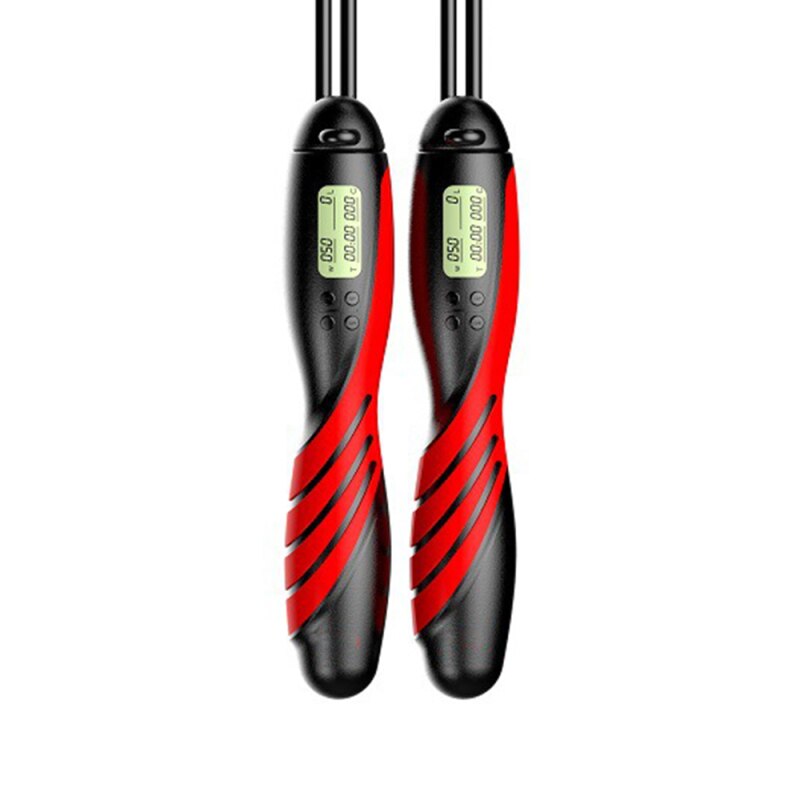 Smart Bluetooth saltar cuerda ajuste cruzado Digital calorías velocidad contador saltar cuerdas para ejercicio alarma recordatorio Ajuste de peso: OTLLY0017C000