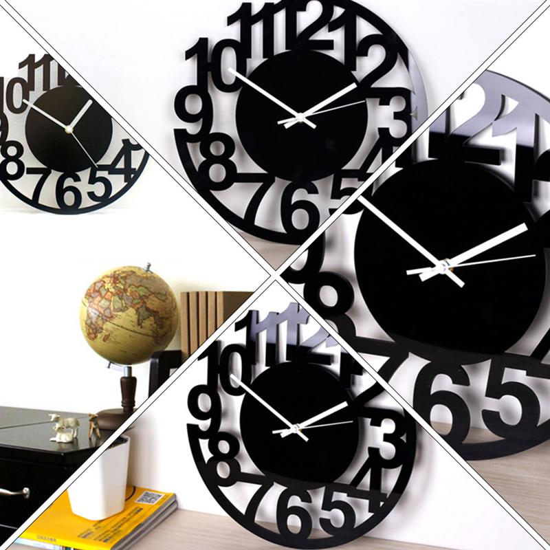 Hanging Clock Chic Mute Wall Clock Wall Hanging Clock Hanging Clock for Home Room Wall