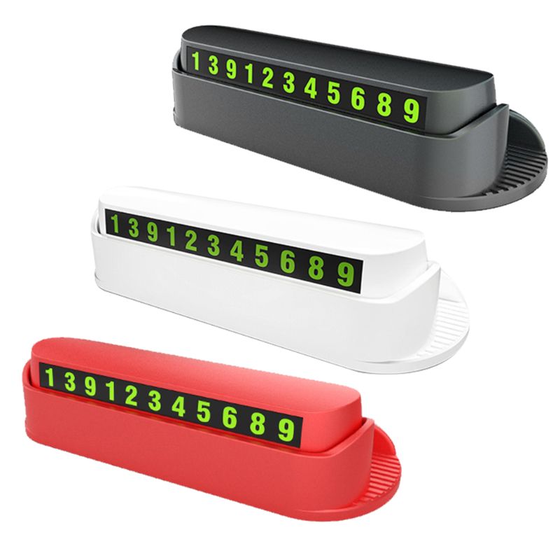 Auto parfum parkeer kentekenplaat verborgen lichtgevende luchtverfrisser telefoonkaarthouder