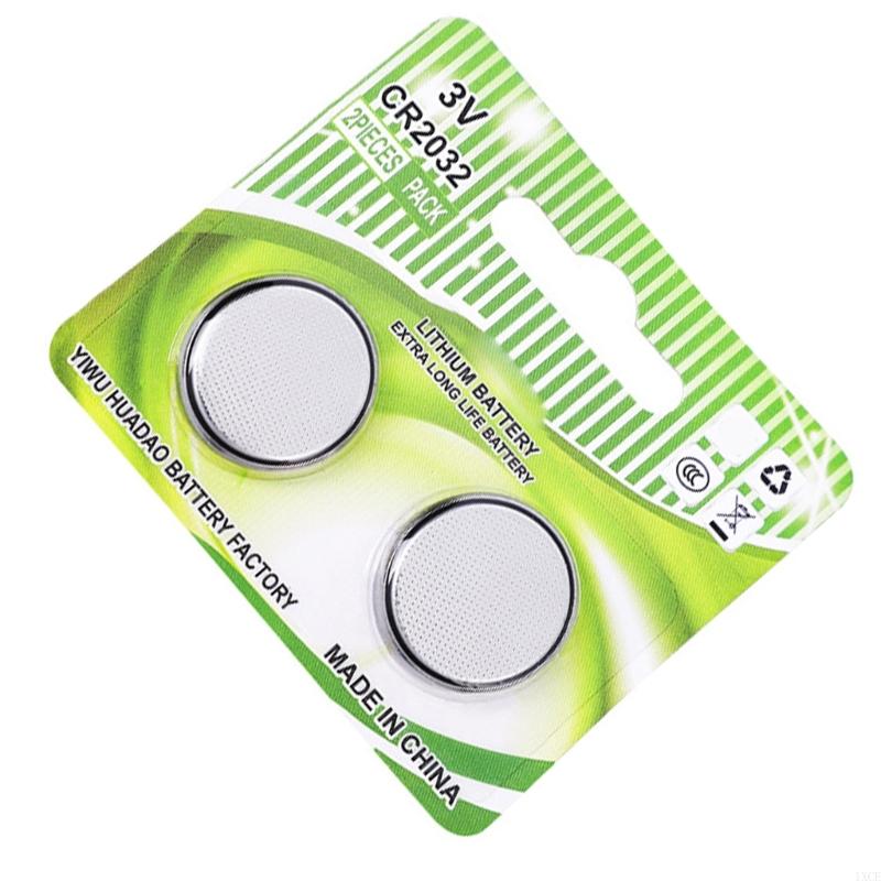 1XCE CR2032 leistungsstarke 3V -Münzzellenbatterien mit sicherem Speicherdesign CR2032 -Batterien