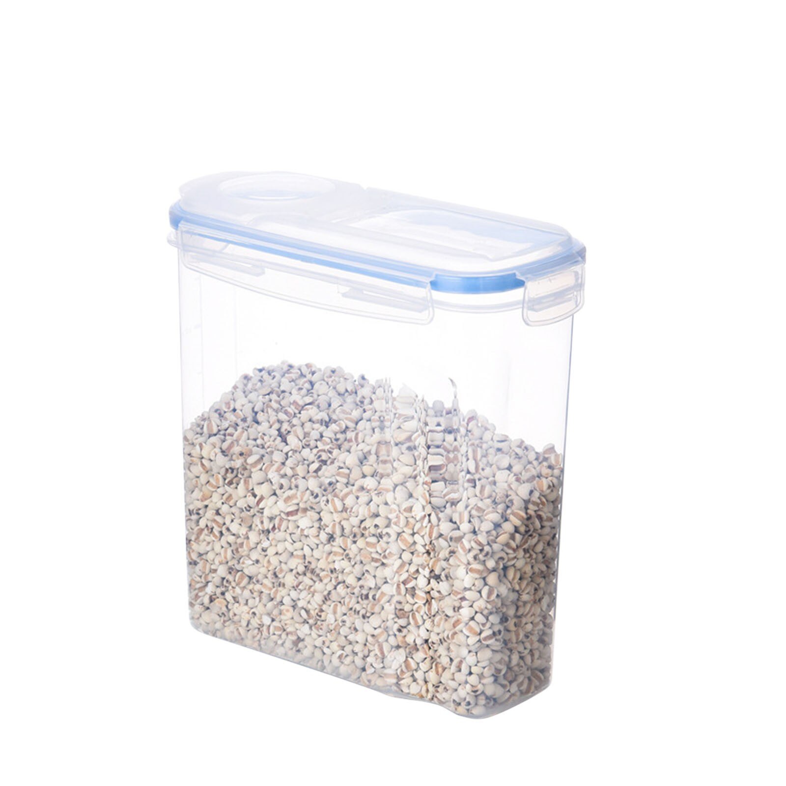 Coarse Cereals Storage Box Plastic Containers Sealed Cans Grains Kitchen Flip Food Storage Tank Airtight Boxes