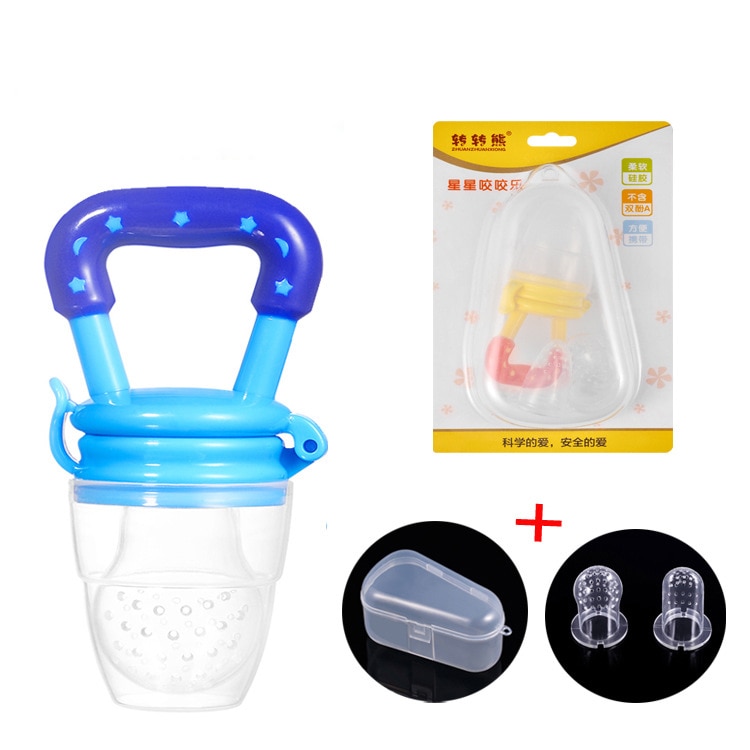 Baby tand tandvlees baby training kauwen fruit en groente met beet bag taai speelgoed