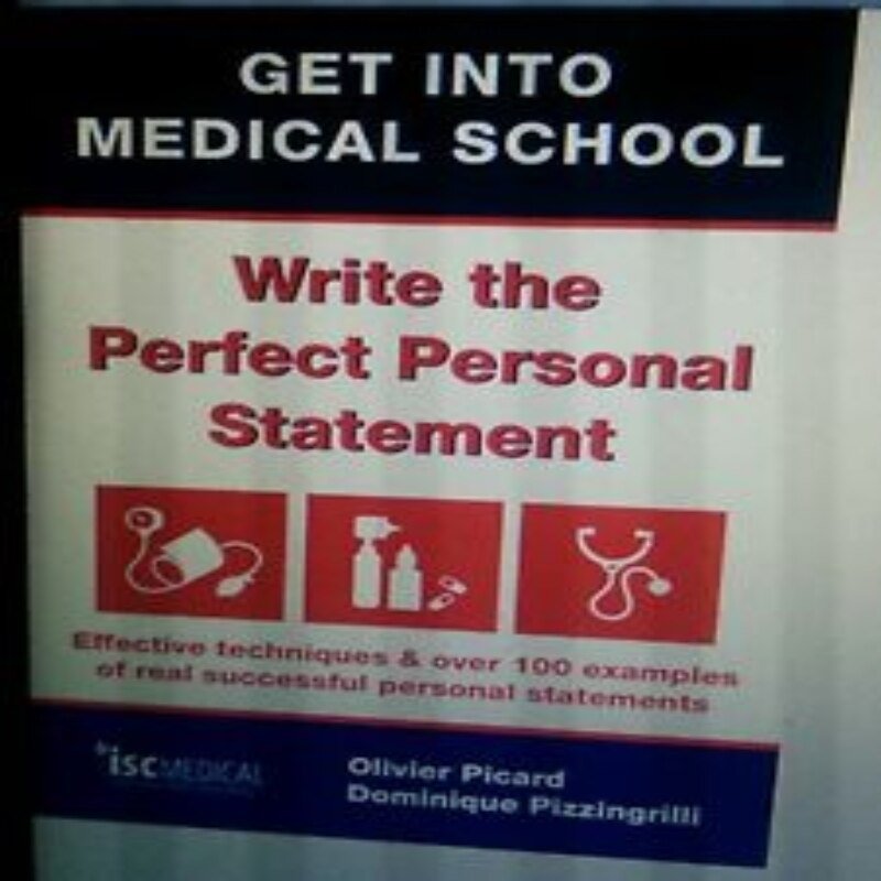 Medizinische Schule Persönlichen Erklärung (Akzeptiert zu Ivy Leagues)