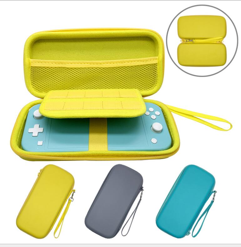 Switch Lite -kit de accesorios, bolsa de almacenamiento para Nintendo Switch Lite NS, funda protectora portátil de viaje, Color puro