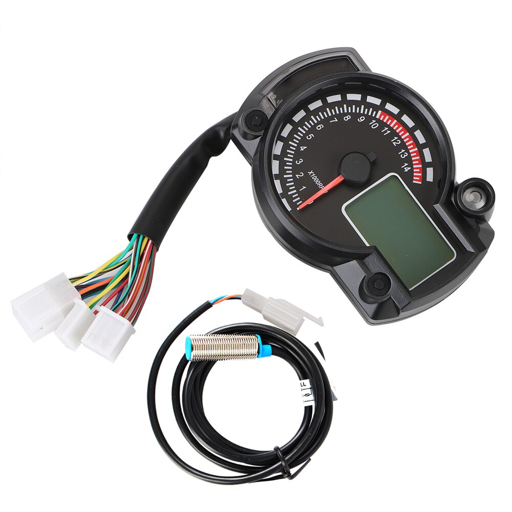 Motorcycle Speedometer MAX 299KM/H Moto Dashboard Motorbike Accessories LCD Digital Odometer Motorcycle Meter