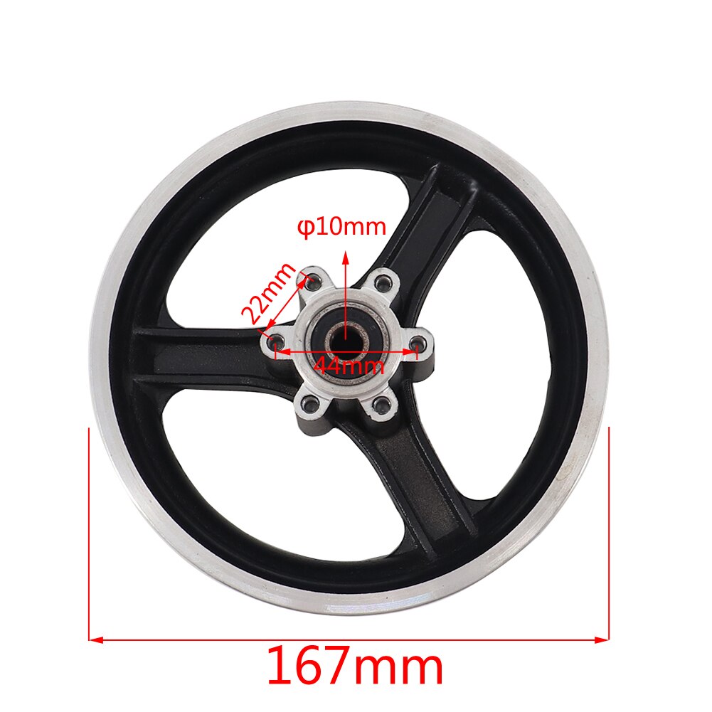 10 Inch Elektrische Scooter Wiel Hub 10 Inch Aluminium Velgen 10X2.50 Banden Velgen