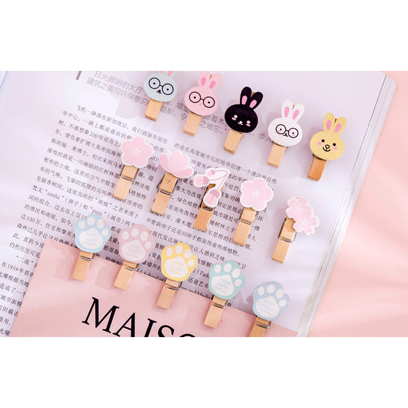 10 Stks/pak Meisje Hart Netto Rode Wasknijper Craft Decoratie Clips Natuurlijke Houten Clips Voor Foto Voor Muur Decoratie Henneptouw
