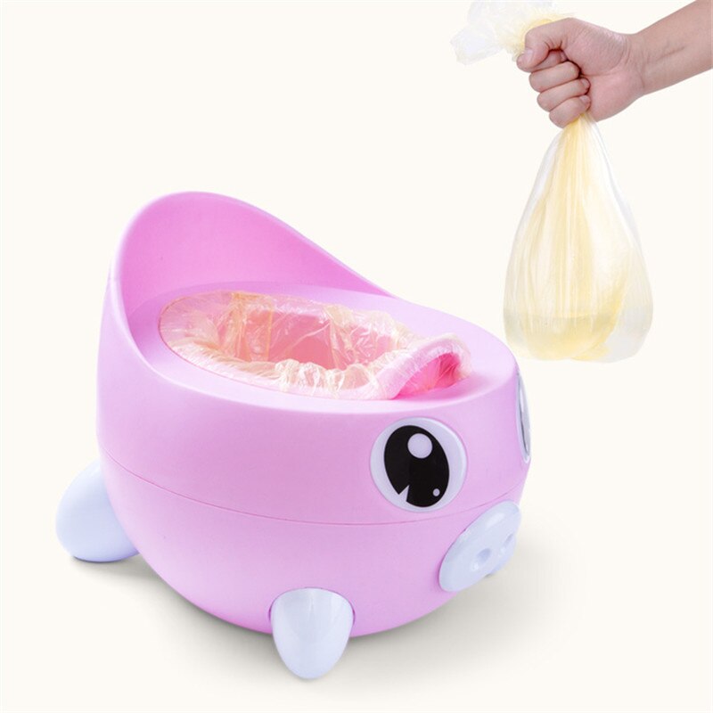 Baby Boy Cartoon Pig Pee Potty Training Toilet Kids Potty Training Toilet Baby Girl's Pink Toilet Children'sWC Baby Boy's Urinal