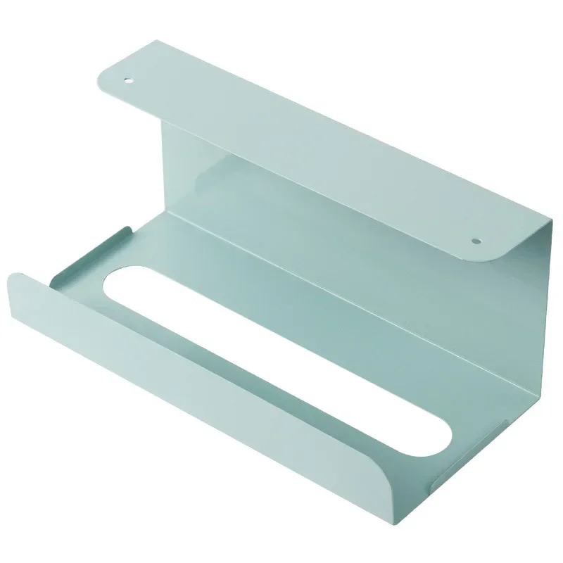 Tissue Box Under Cabinet Paper Towel Holder Multi-functional Iron Strong load-bearing Paper Towel Rack Desk Kitchen Accessories