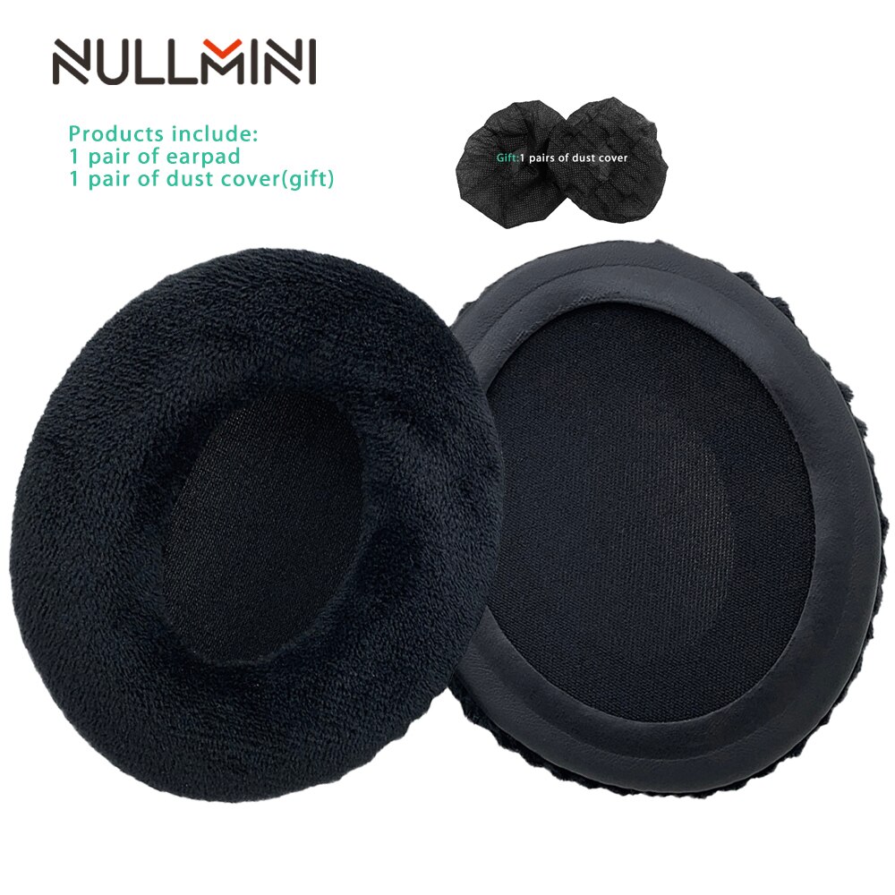 Nullmini Vervanging Oorkussen Voor Meze 99 Neo Hoofdtelefoon Hoofdband Oorbeschermer Dikker Lederen Fluwelen Mouw Headset: velvet