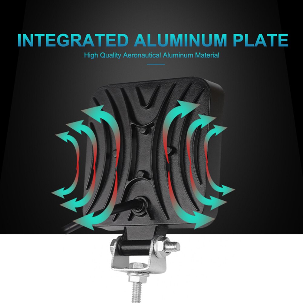 NLpearl 12V 24V LED Light Bar 42W 48W Mini LED Work Light Off Road Spotlight for Jeep Truck 4X4 Car SUV ATV Barra LED Headlights