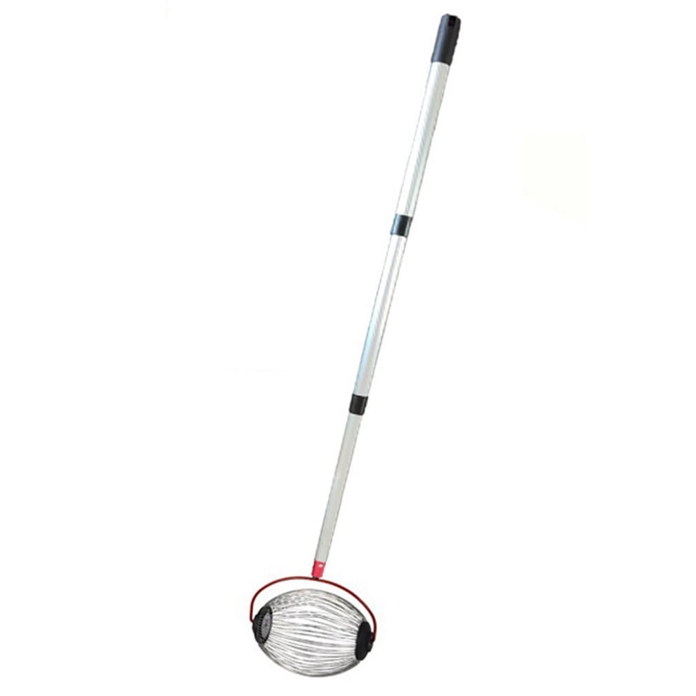 Noix châtaignes moissonneuse rouleau écrou collecteur rétractable en alliage d'aluminium boule jardin fruits cueilleur famille vergers outil