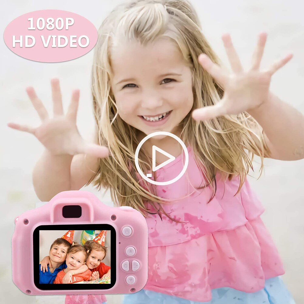 A5 3.0 Inch Touch Screen Dual Lens Kids Digitale Camera Oplaadbare 32Gb 1080P Hd Kinderen Kids Wifi Foto video Recorder