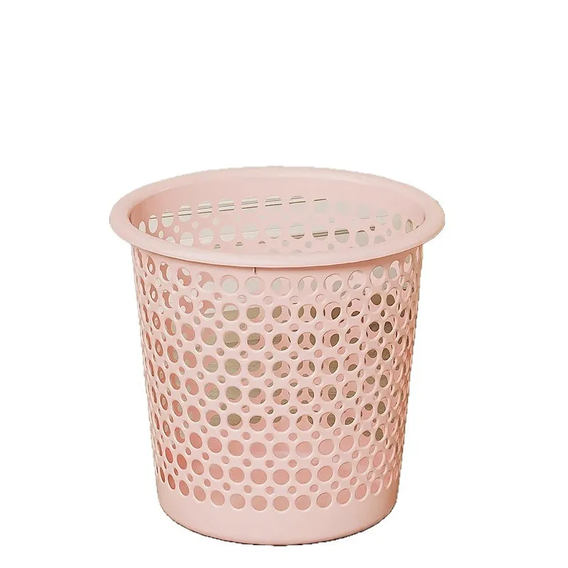 Op maat gemaakte, uitgeholde plastic prullenbak voor thuisgebruik in de keuken, woonkamer, slaapkamer, badkamer, studentenkamer, kantoor of als papierbak.