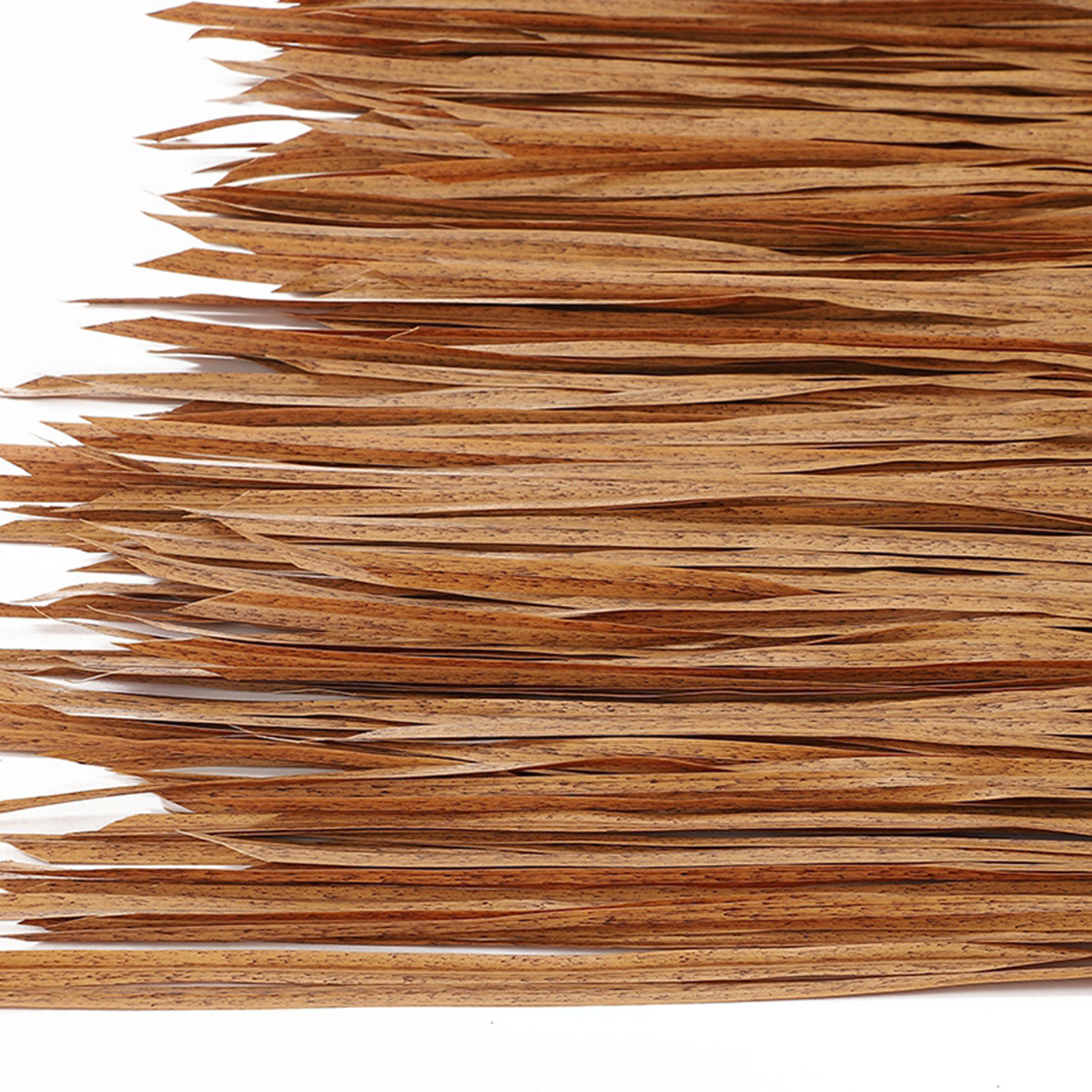 Gras Kunstriet Dakbedekking Voor Buitentuin Patio Paraplu Cover 1M X 50Cm Stro Dak Rieten Dak Simulatiepaneel Palm Riet