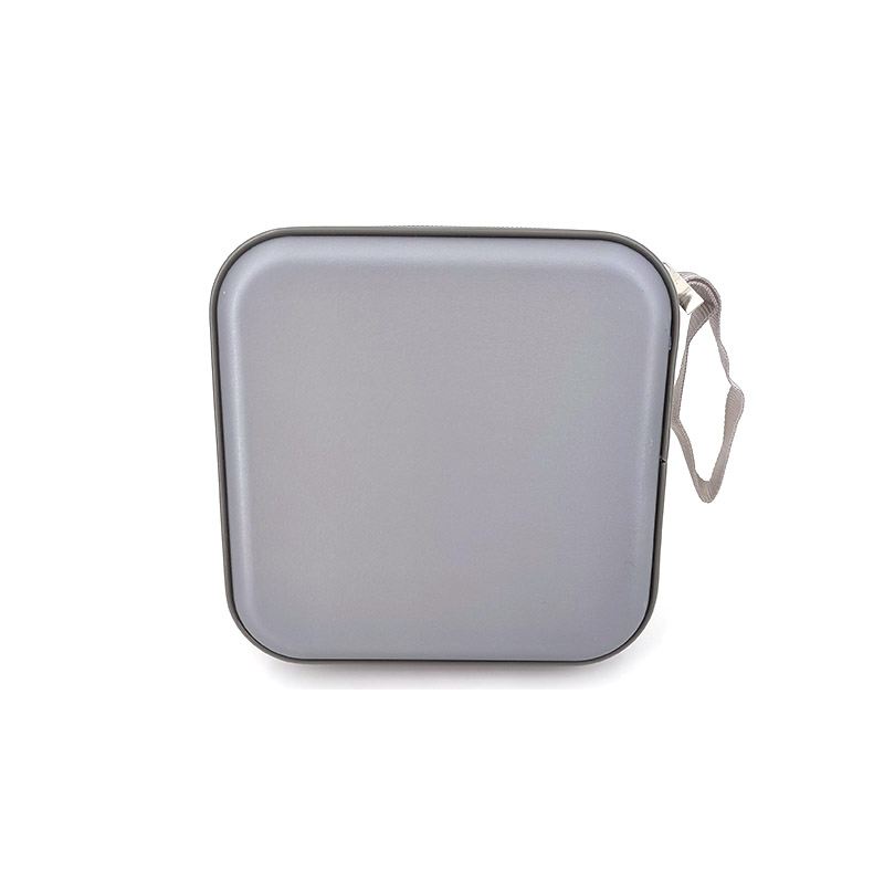 40pcs Portable Disc CD DVD Wallet Storage Organizer Case Boxes Holder CD Sleeve Hard Bag Album Box Cases with Zipper: Gray