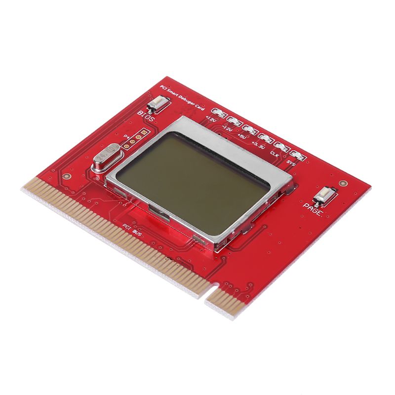Tarjeta de diagnóstico de ordenador, Analizador de ordenador de , PCI, LCD, 100% y de
