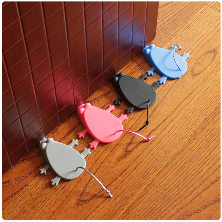 1Pcs Mouse Shape Silicone Door Stopper Baby Safety Door Stoppers Security Guard Home Improvement Hardware Gates Doorway
