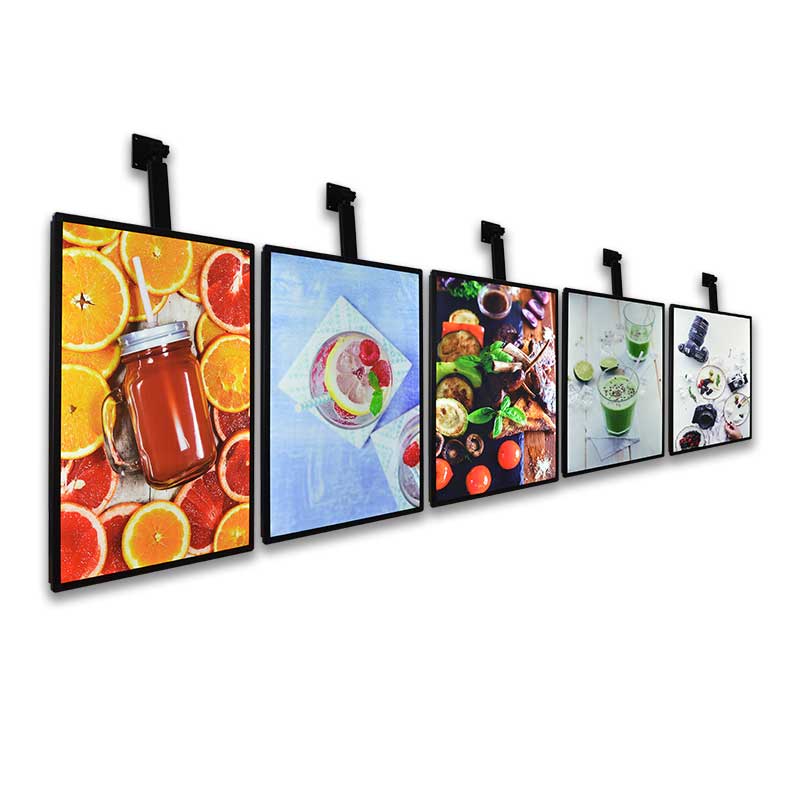 Aluminium Reclame Menu Teken Lichtbak Led Frame Poster Light Menu Board