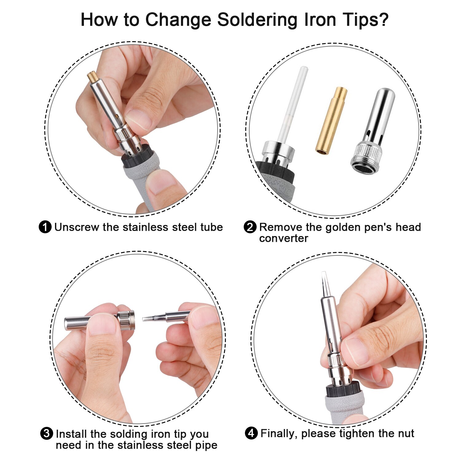 DIY Adjustable Electric Solder Sation Iron Kits Wood Burner Craft Tool Multifunctional Pyrography For Wood Handmade Supplie