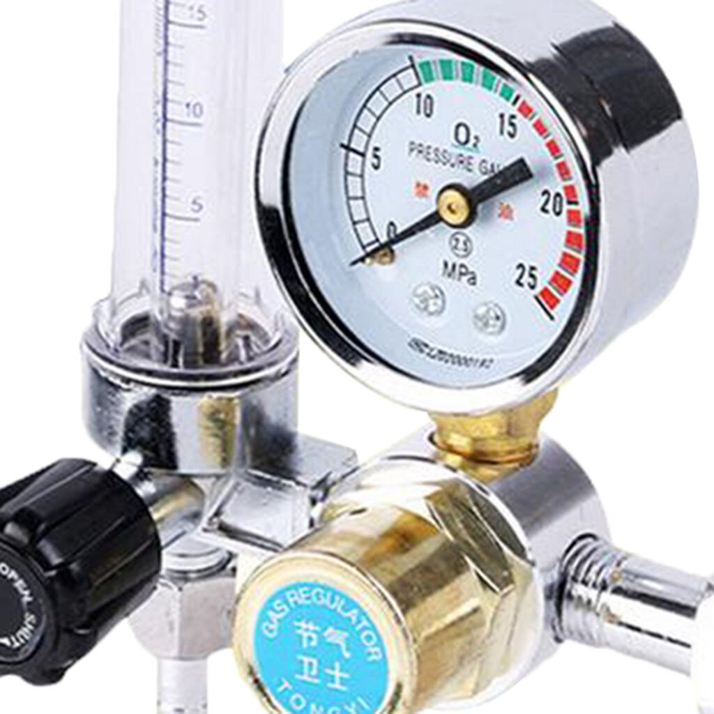 Gas Regulator Pressure Gauges Oxygen Argon CO2 Pressure Reducer Flowmeter