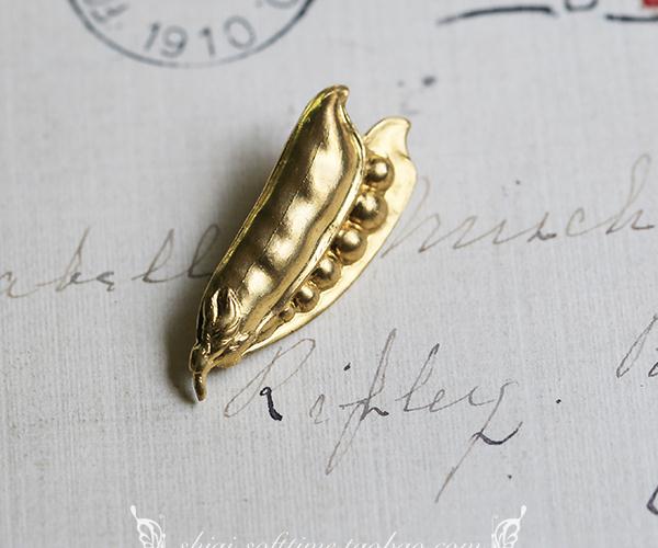Vintage ▾ Vittoriano Ottone Antico spillo Spilla Fava spille Spille Gioielli Accessori