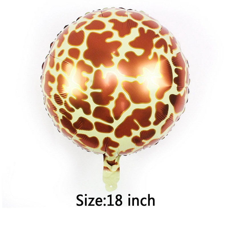 Pasen Decoratie Konijn Folie Ballonnen Jungle Bunny Bos Dieren Helium Ballon Kids Baby Douche Bruiloft Verjaardag Party Decor: Giraffe
