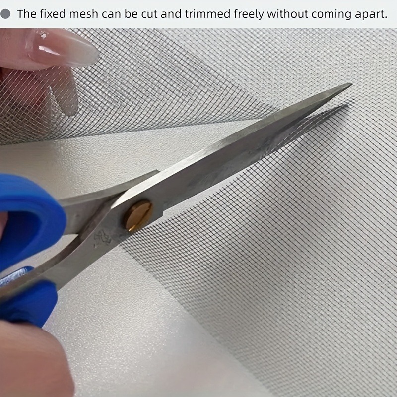 Hjem gør-det-selv myggenet, bruges til at forhindre fluer, myg, katte og hunde i at flyve ud af vinduer. vinduesnet