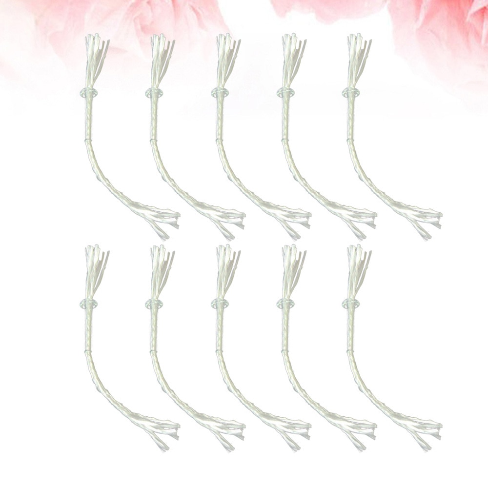 10pcs Fiberglass Wick Bottle Alcohol Oil Lamp Kerosene Burner Stove Wick
