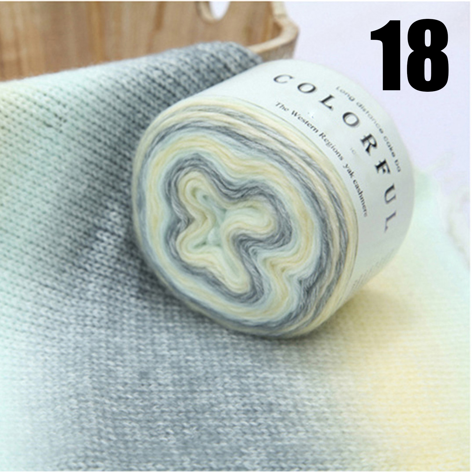 100g Tricot Angora pastel hilo tejer mezclas de lana hilos de ganchillo Hilos Para Tejer A Ganchillo Crochet: Naranja