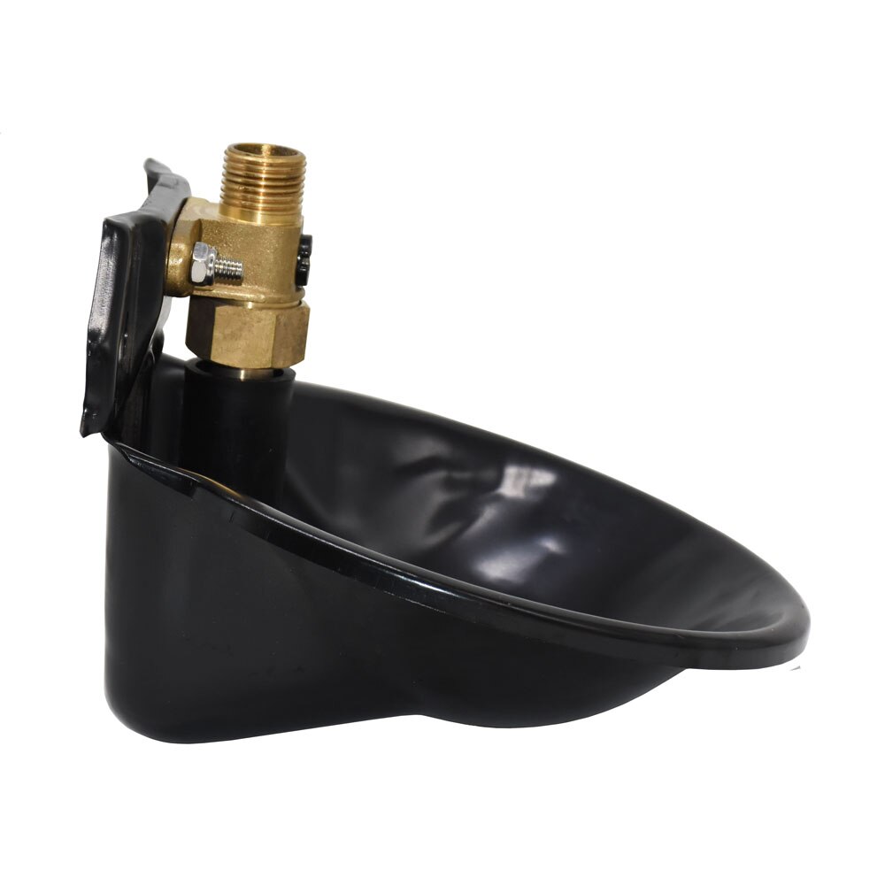 Bebedero automático de acero inoxidable para cabras y ovejas, taza dispensadora de válvula de cobre para lechones, perros y pantorrillas