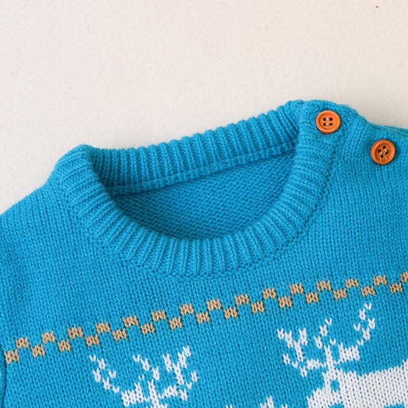 Emmababy Baby Meisje Jongen Baby Outfit Zachte Kleding Peuter Kerst Gedrukt Trui Unisex Sweatshirt 0-18M