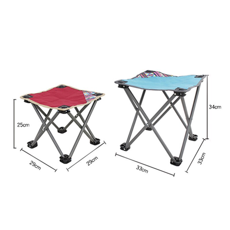 Portable Folding Fishing Chair Outdoor Lightweight Aluminium Cloth Picnic Camping Chair