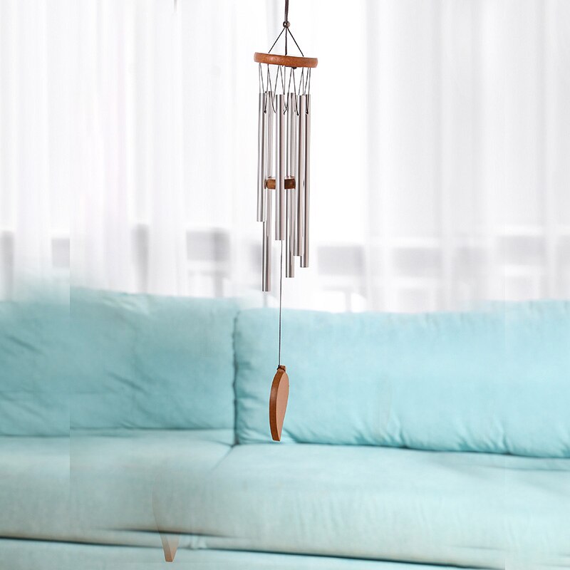 Outdoor Living Windgong Yard Tuin Buizen Bells Koper Antieke Wind Chime Wall Opknoping Home Decor Decoratie Windgong: small-red