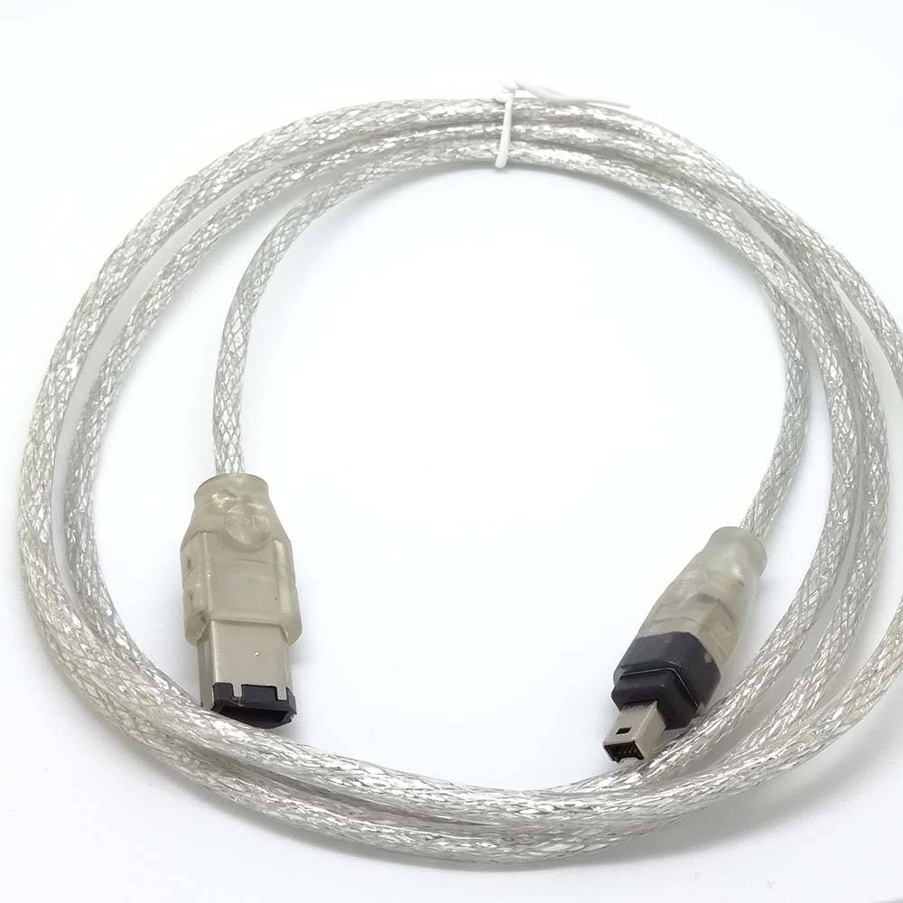 Fire Wire Leads 4 Ft 1.2 M Ieee 1394 Firewire Ilink Dv-kabel 6 Pin Naar 4 Pin Cord