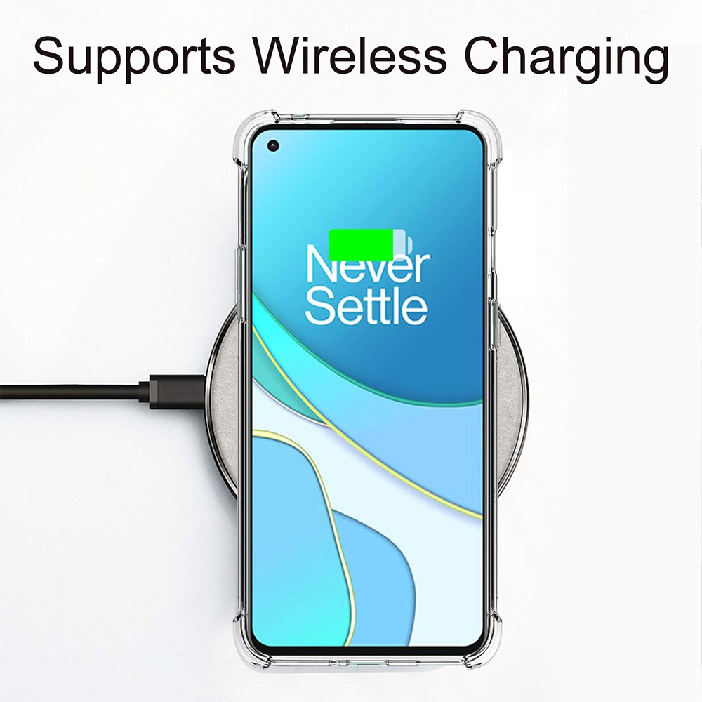 Custodia antiurto OnePlus Nord N10 per OnePlus 8T più 5G custodie per telefoni in silicone per OnePlus 8T più 1 + 8T coperchio posteriore