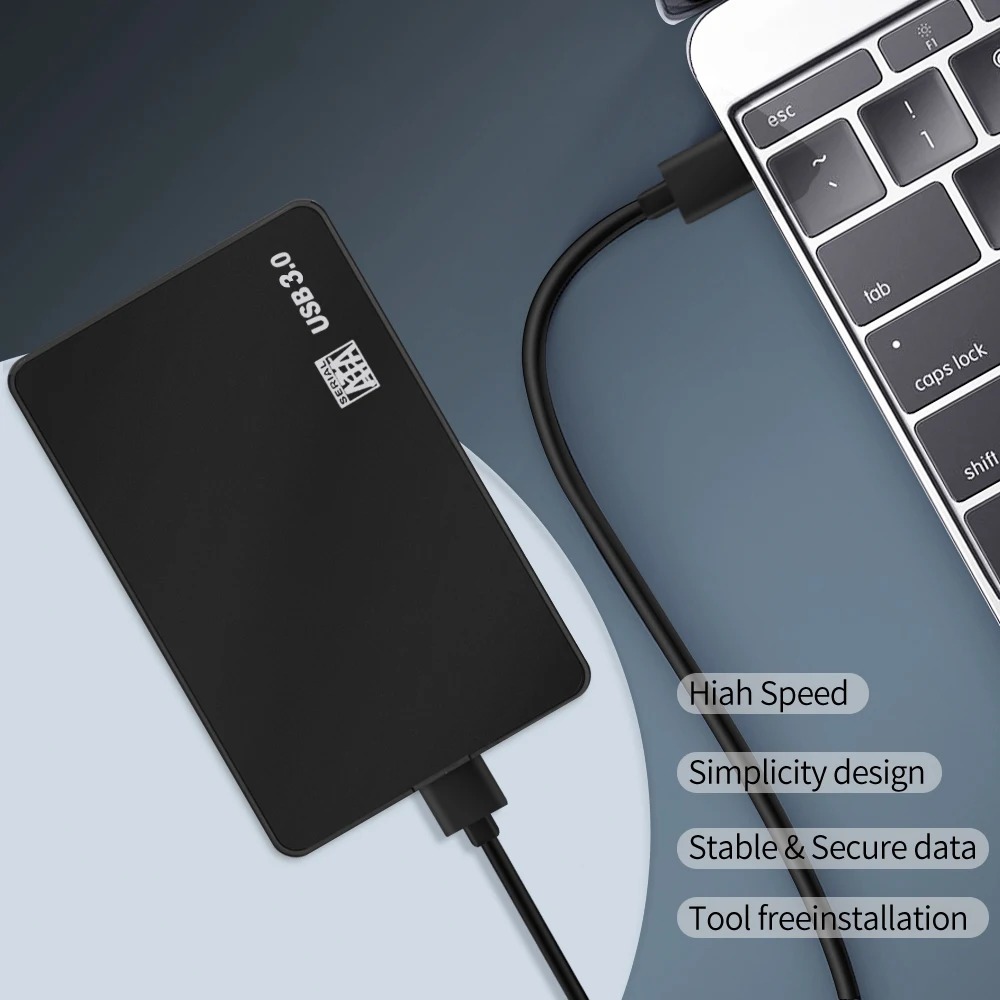 Obudowa na Dysk Zewnętrzny 2.5" USB 3.0 SATA HDD SSD - 5Gbps