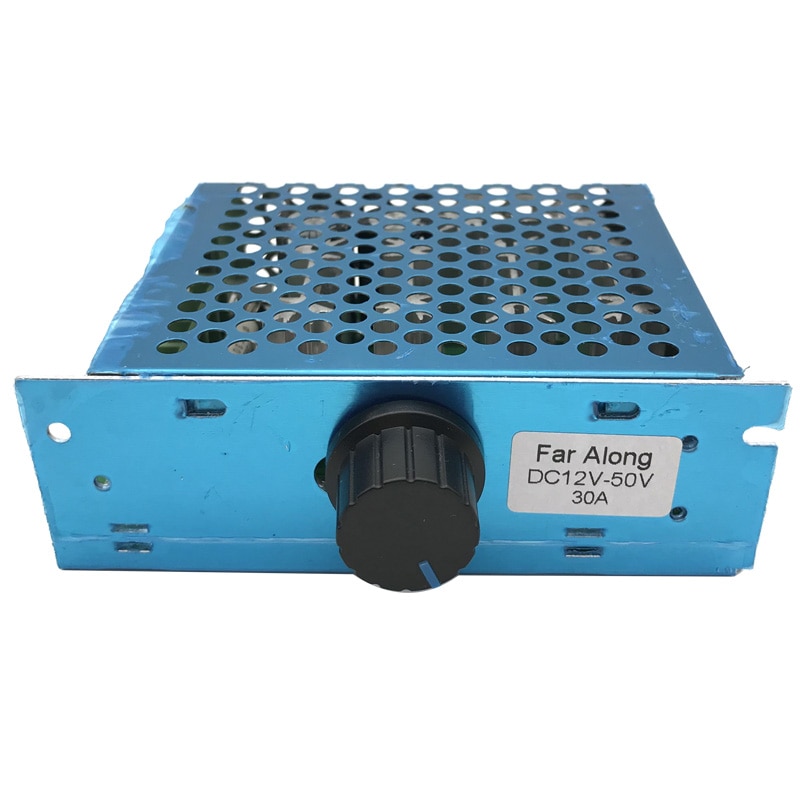 12V 24V 36V PWM DC Motor Speed Controller 30A 12V-50V With Speed Control Switch Use For DC Brushed Motor