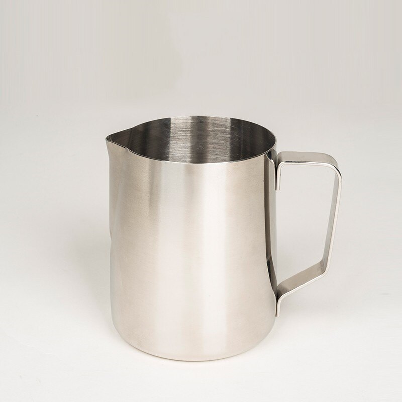 Tasse à café en acier inoxydable, 150/350/600/1000ml, Pots à café, poignée, bec de café, guirlande, tasse à Latte