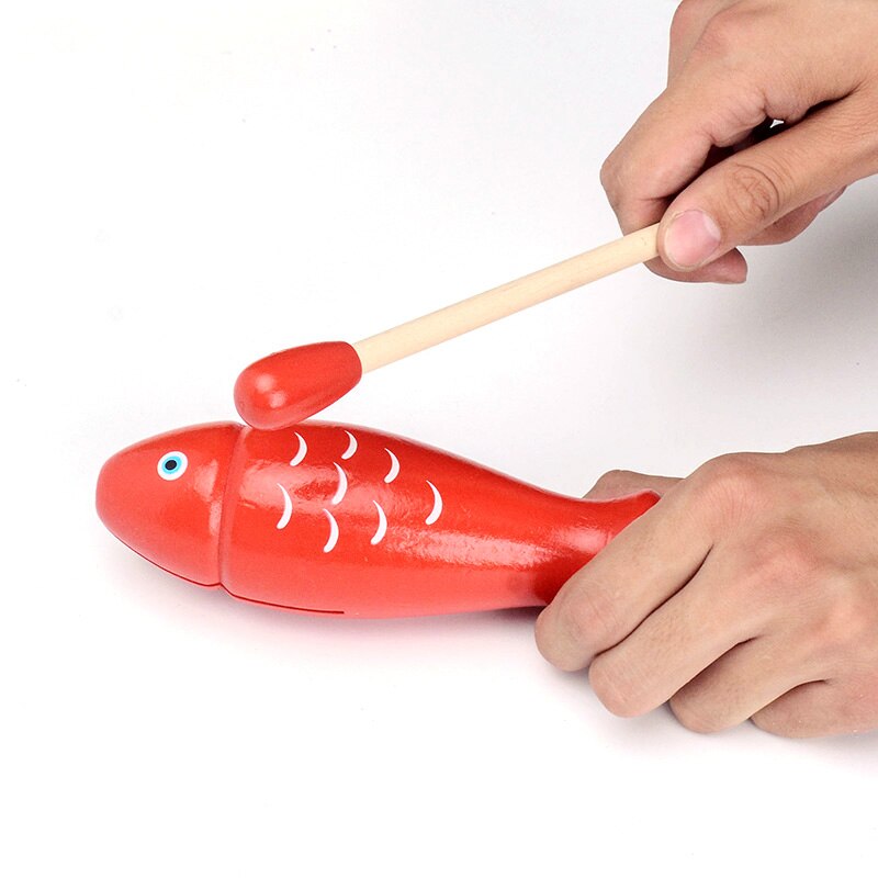 1 st trä muyu knacka muyu skallra utvecklingsmusik musik barninstrument baby musik leksaker förskolebarn musikinstrument