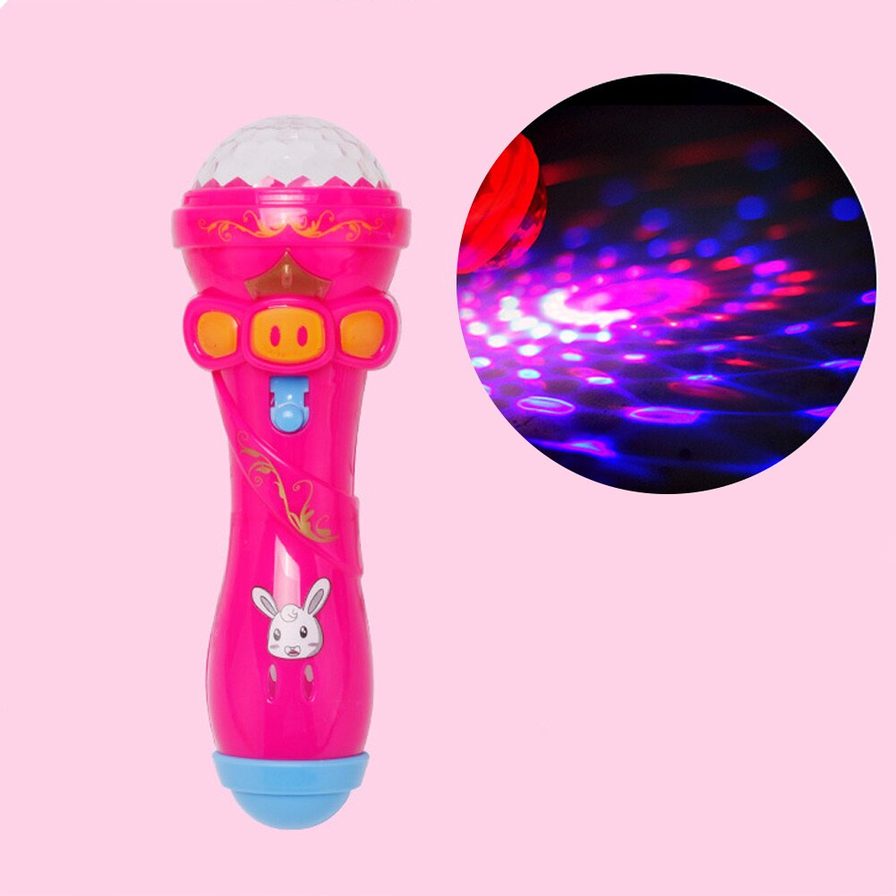 Kinderen Speelgoed Draadloze Leuke Batterij Aangedreven Muziek Karaoke Grappig Draagbare Abs Thuis Microfoon Model