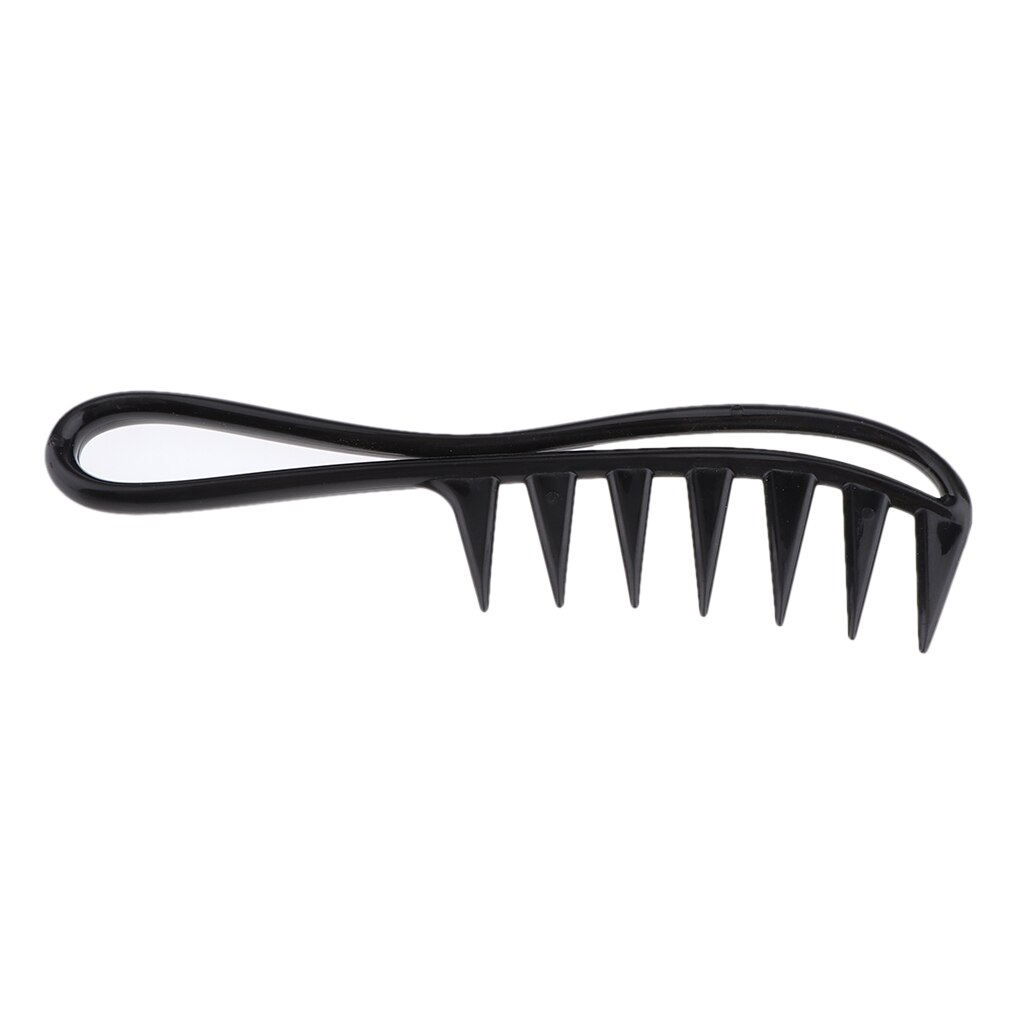 Afro kam lockigt hår borste salong frisör styling bred tand lossa lockigt hår kam hårfärg perm kammar