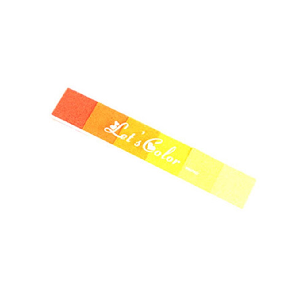 Fingeraftryk blækpude gradient farve gummi blækpude stempel fingeraftryk til børn børn 88. jan