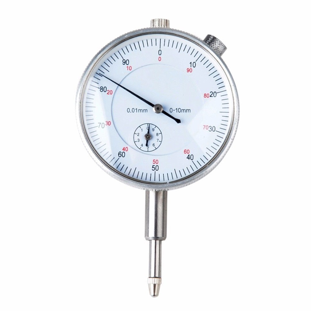0-10 Mm Draagbare Gauge Analoge Industriële Werk Meter Dialgauge 0.01 Mm Resolutie Dial Indicator Meten