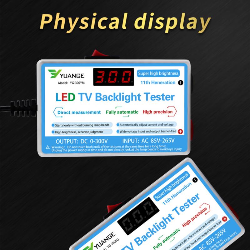 Led-tester mit 0-300v ausgängen, led-tv-hintergrundbeleuchtungstester, mehrzweckstreifen, perlen, testwerkzeug, messinstrumente, gleichspannung