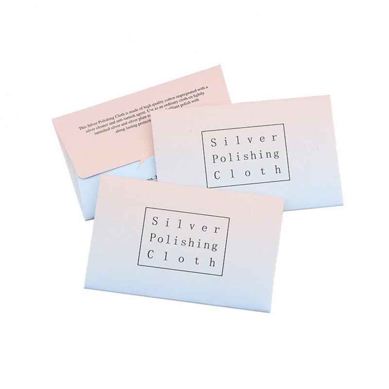 6 stuks poetsdoek voor het oppoetsen van sieraden, voor het onderhouden van sterling zilver, goud en platina, praktisch gereedschap